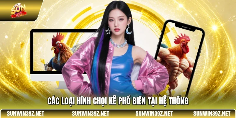 Đá Gà SUNWIN - Đấu Trường Trực Tiếp Kịch Tính Và Uy Tín 11 Sunwin Các loại hình chọi kê phổ biến tại hệ thống